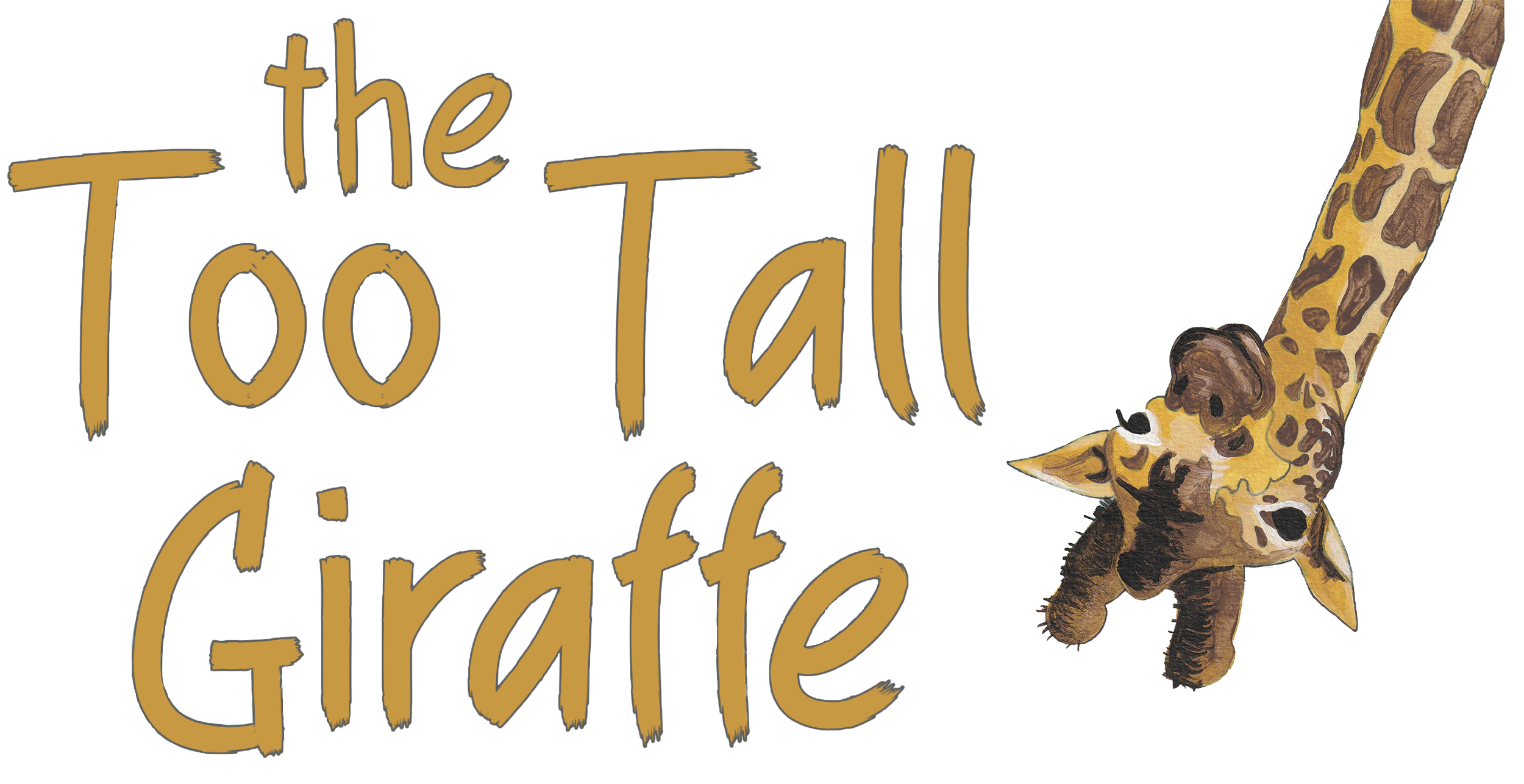 The Too Tall Giraffe Book Title Cover